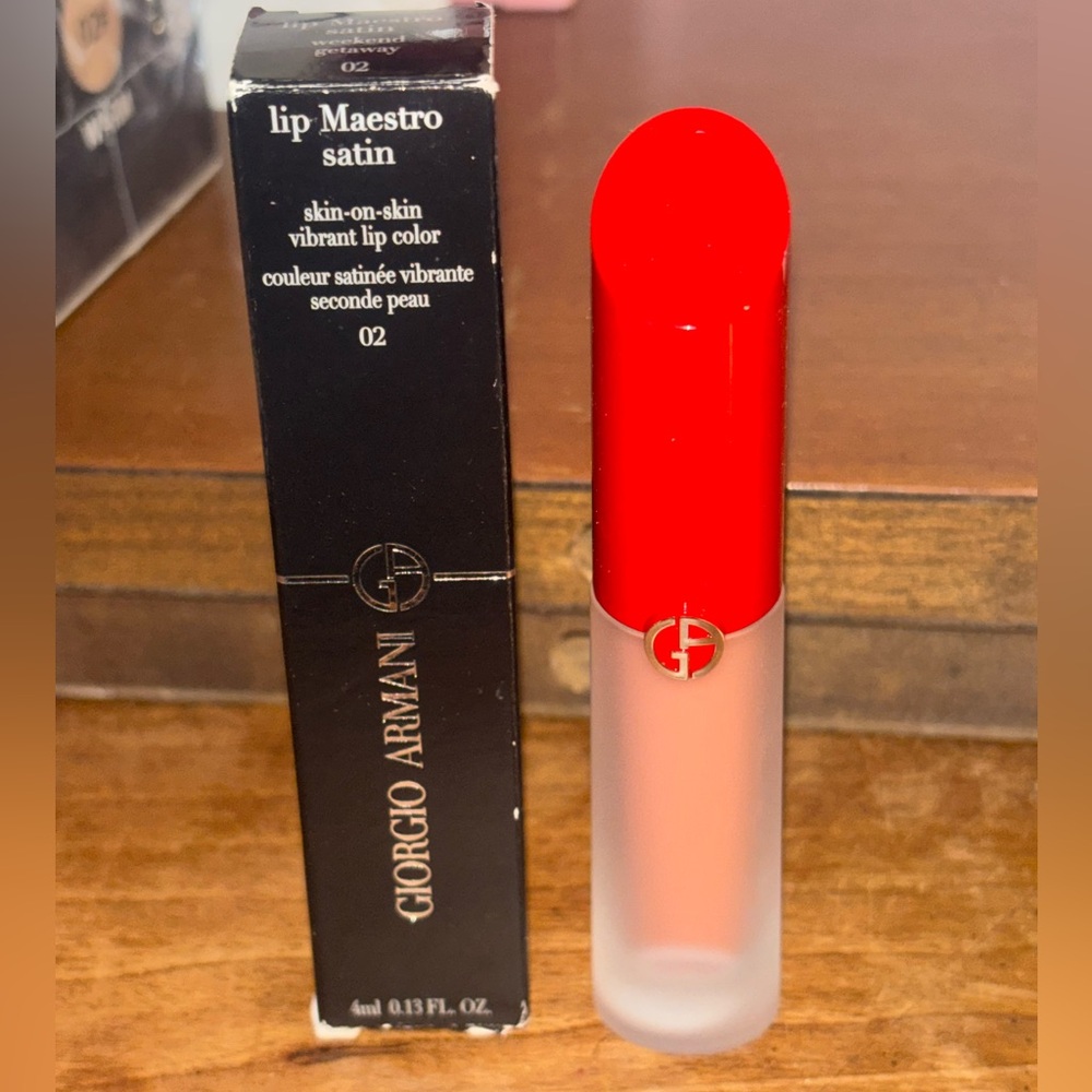 Giorgio Armani Lip Maestro Satin Lipstick